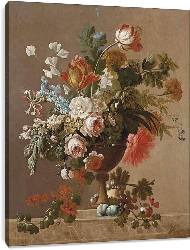 Постер и плакат - Ваза с цветами. Ян ван Хёйсум