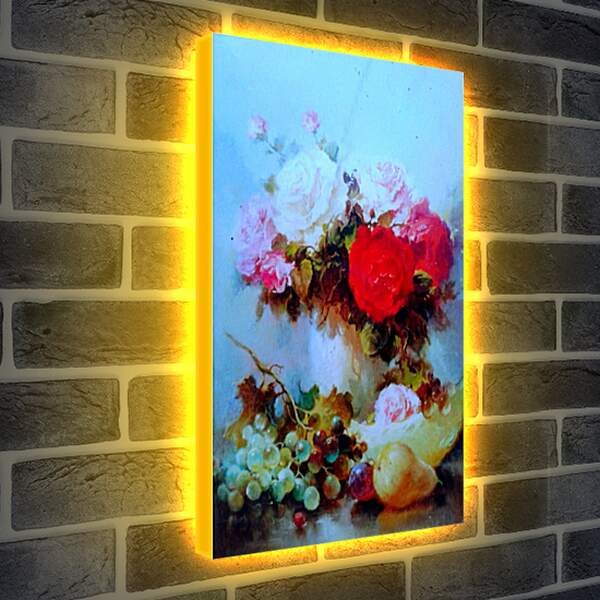 Лайтбокс световая панель - Натюрморт и цветы