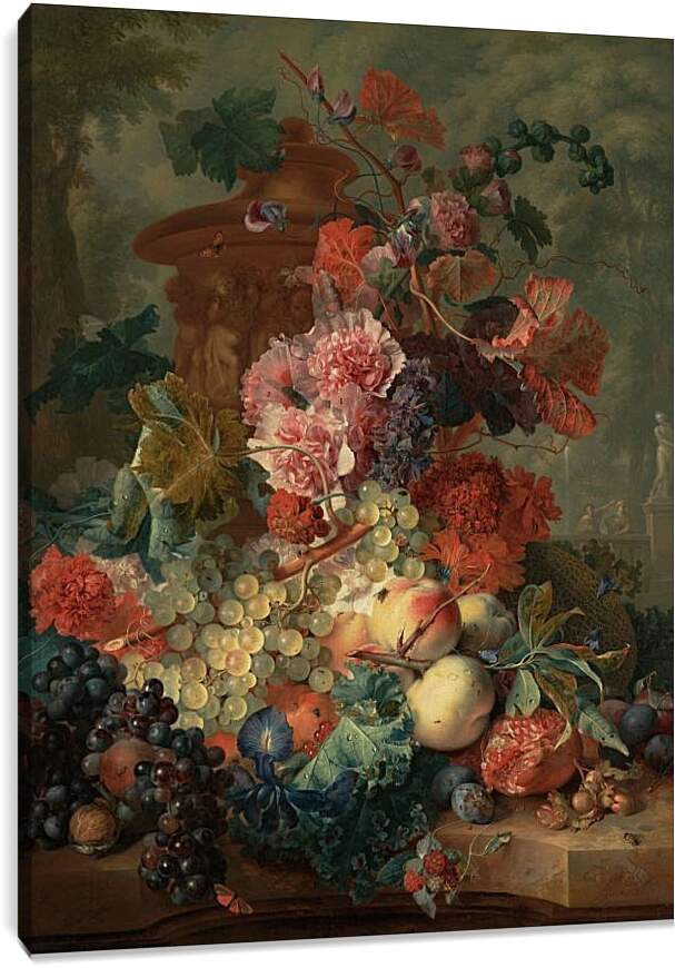 Постер и плакат - Фрукты и цветы. Ян ван Хёйсум