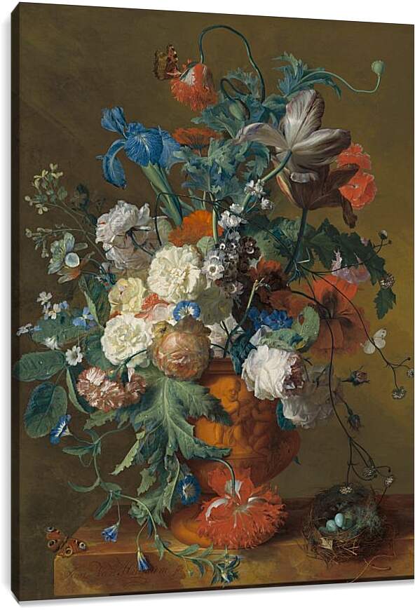 Постер и плакат - Цветы в вазе. Ян ван Хёйсум