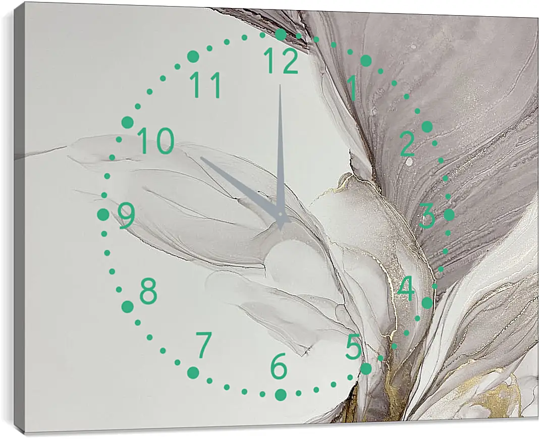 Часы картина - Абстракция