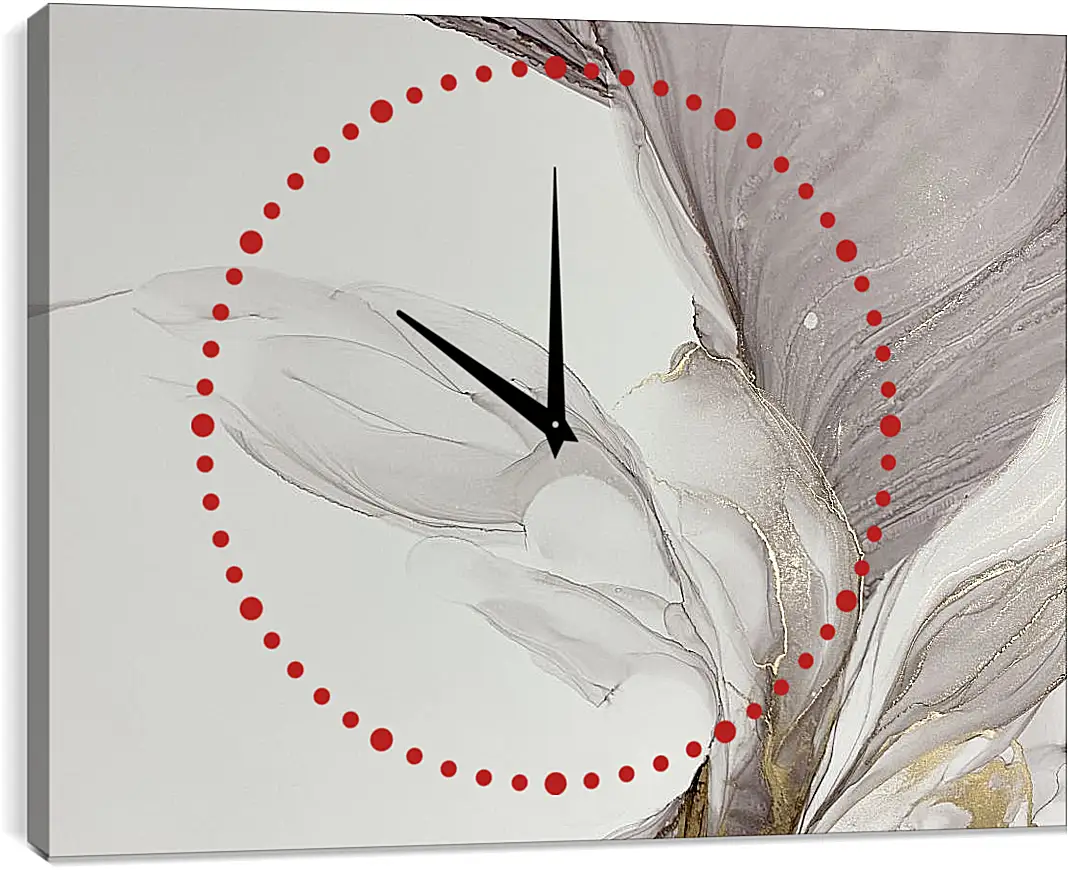 Часы картина - Абстракция