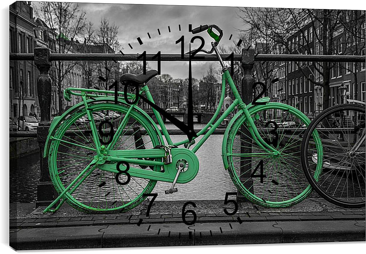 Часы картина - Амстердам