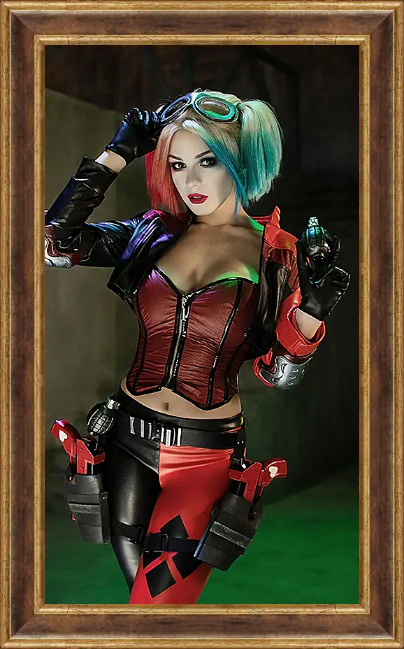 Картина в раме - Харли Квинн (Harley Quinn)