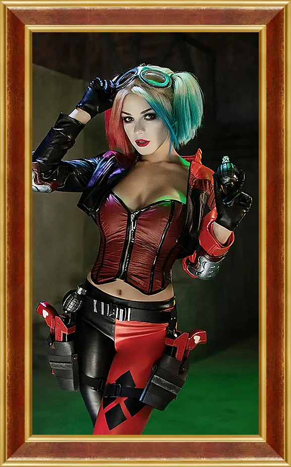 Картина в раме - Харли Квинн (Harley Quinn)