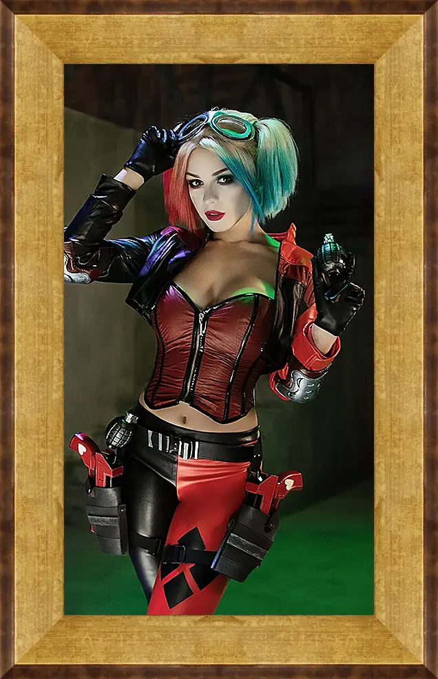 Картина в раме - Харли Квинн (Harley Quinn)