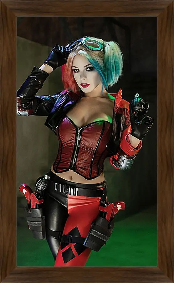 Картина в раме - Харли Квинн (Harley Quinn)