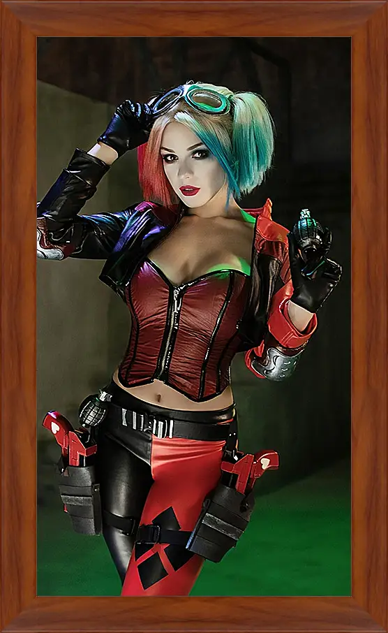 Картина в раме - Харли Квинн (Harley Quinn)