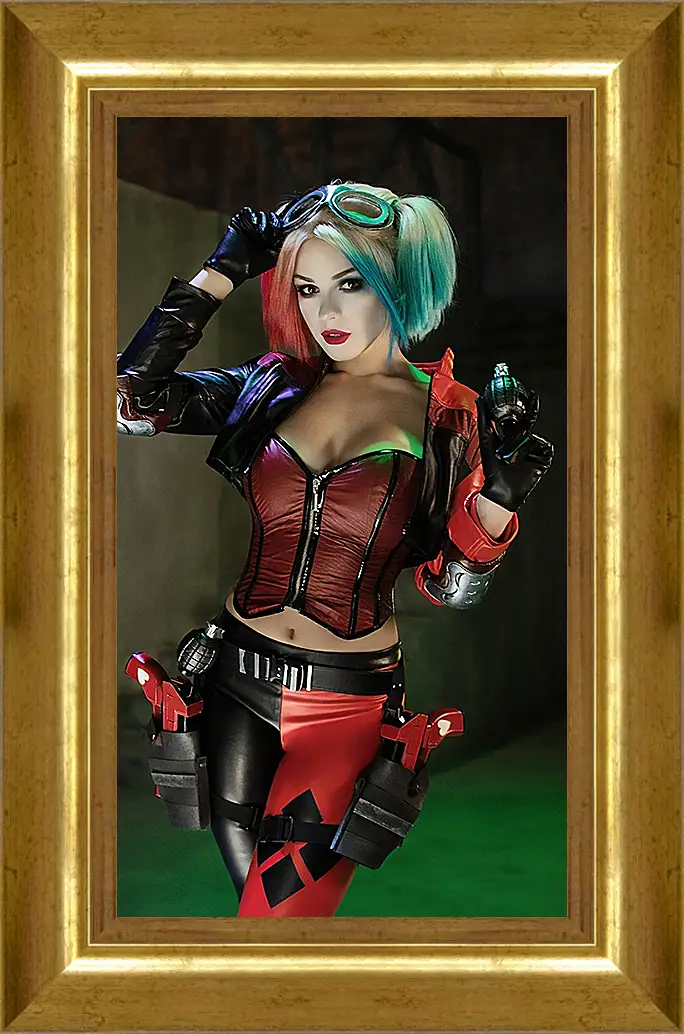 Картина в раме - Харли Квинн (Harley Quinn)