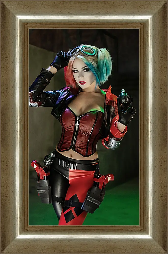 Картина в раме - Харли Квинн (Harley Quinn)