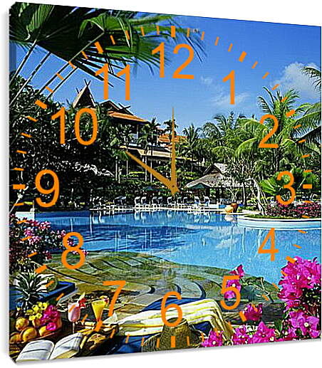 Часы картина - Бали - Бали
