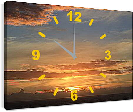 Часы картина - Morning - Утро