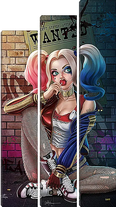 Модульная картина - Харли Квинн (Harley Quinn)