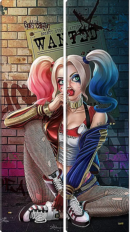 Модульная картина - Харли Квинн (Harley Quinn)