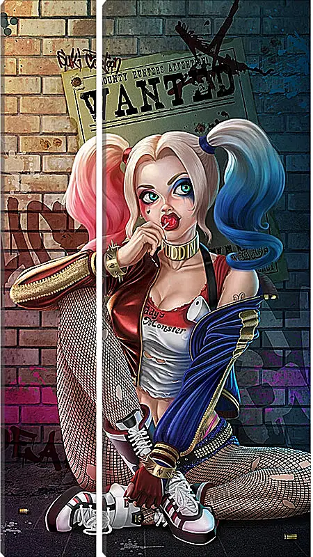 Модульная картина - Харли Квинн (Harley Quinn)