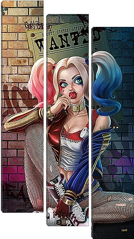 Модульная картина - Харли Квинн (Harley Quinn)