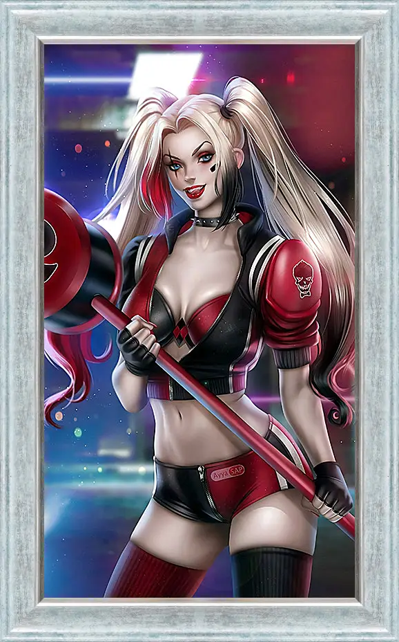 Картина в раме - Харли Квинн (Harley Quinn)