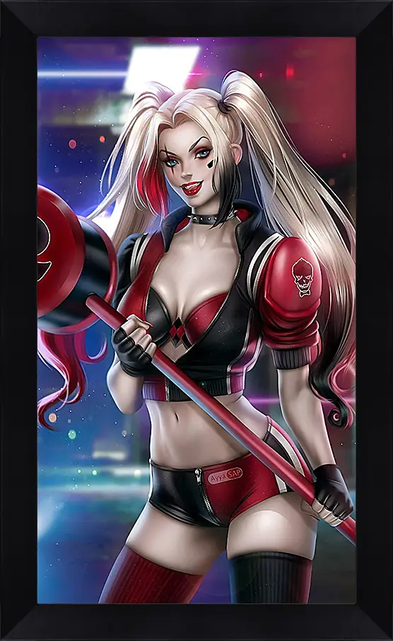 Картина в раме - Харли Квинн (Harley Quinn)