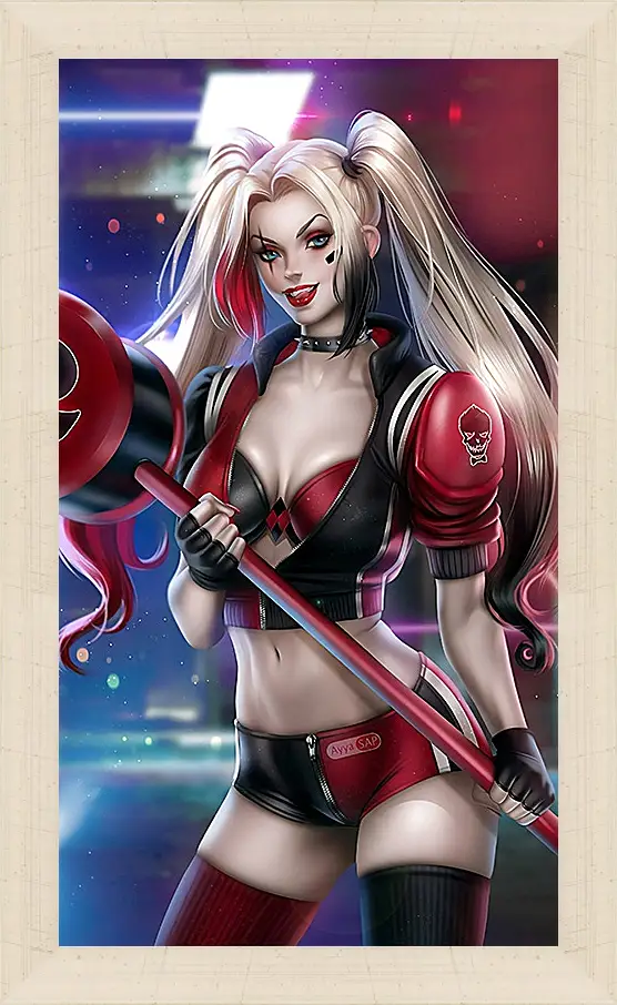 Картина в раме - Харли Квинн (Harley Quinn)