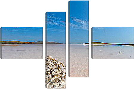 Модульная картина - lake Koyashskoe - Озеро Кояшское

