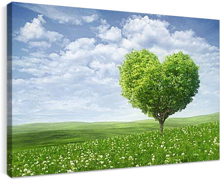 Постер и плакат - the love tree - дерево любви
