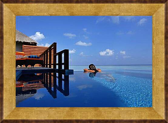 Картина в раме - Maldives - Мальдивы
