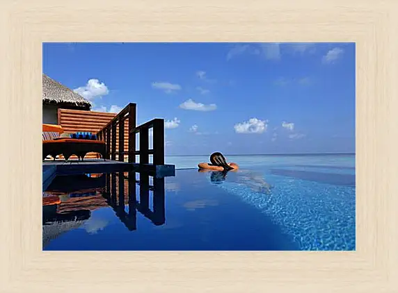 Картина в раме - Maldives - Мальдивы
