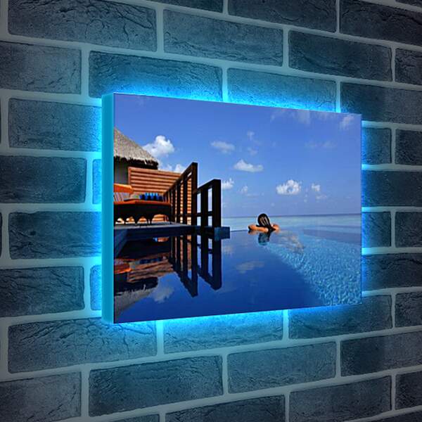 Лайтбокс световая панель - Maldives - Мальдивы
