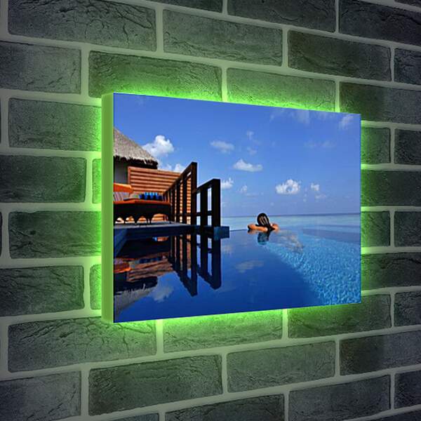 Лайтбокс световая панель - Maldives - Мальдивы

