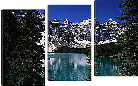 Модульная картина - Озера Канады