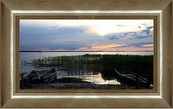 Картина в раме - Озеро Свитязь