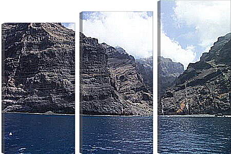 Модульная картина - Скалы и море