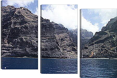 Модульная картина - Скалы и море