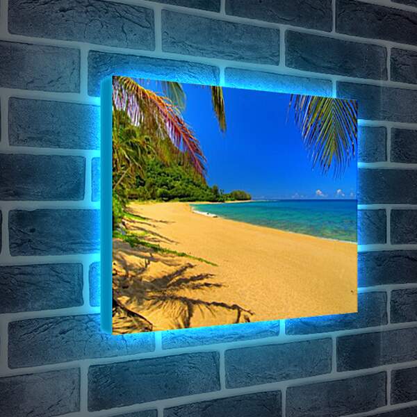 Лайтбокс световая панель - Пляж
