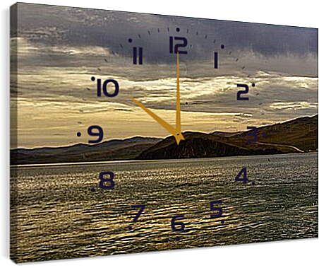 Часы картина - Байкал