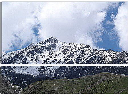 Модульная картина - Горы Алмааты