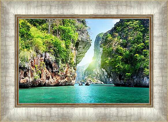 Картина в раме - Райские виды Таиланда