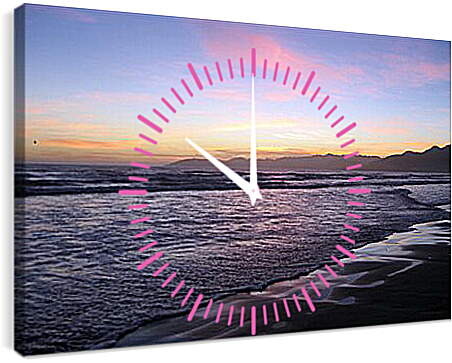 Часы картина - Море и волны
