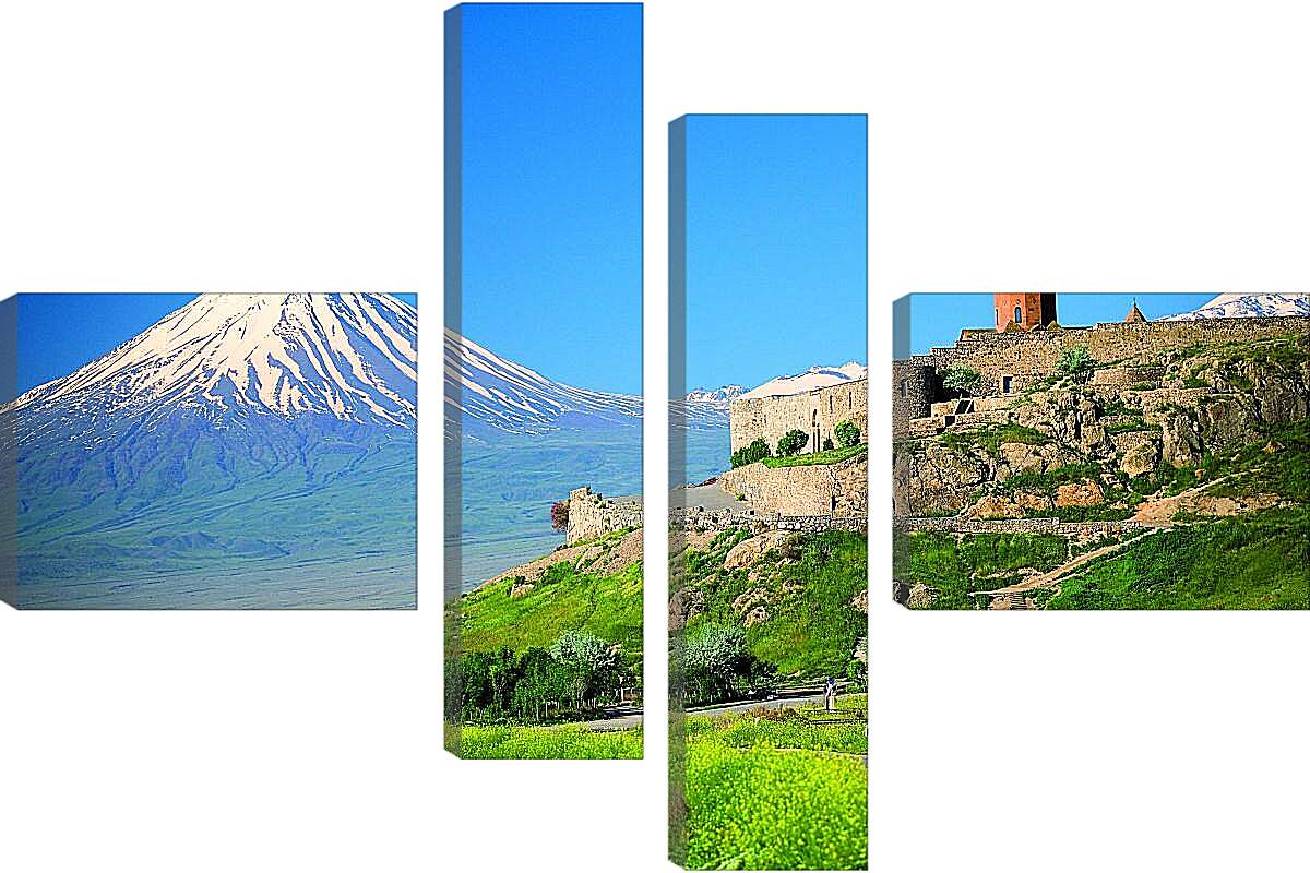 Модульная картина - Гора Арарат 3