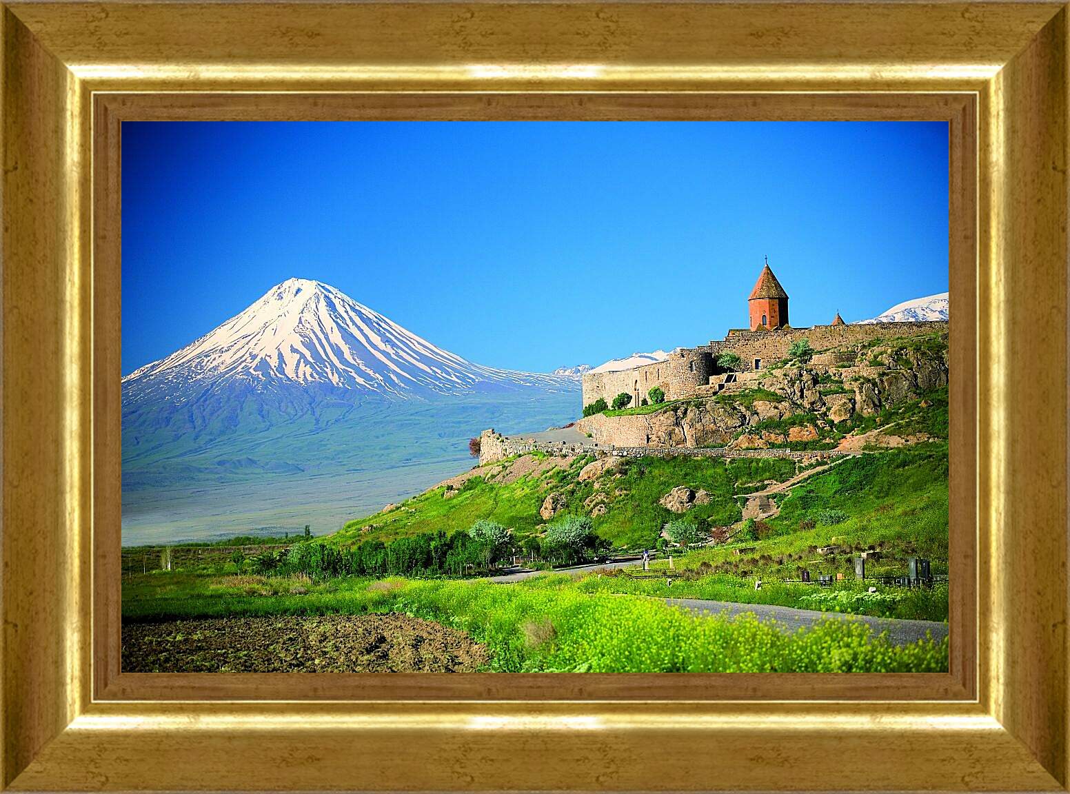 Картина в раме - Гора Арарат 3