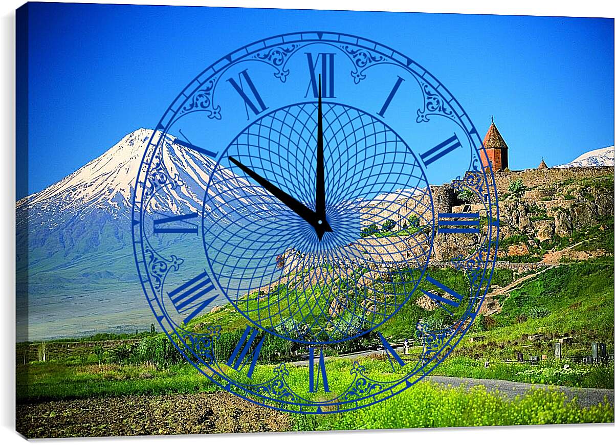 Часы картина - Гора Арарат 3