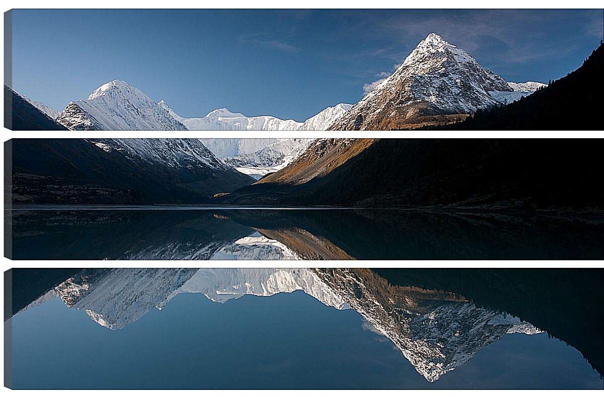 Модульная картина - Гора Белуха 2. Республика Алтай