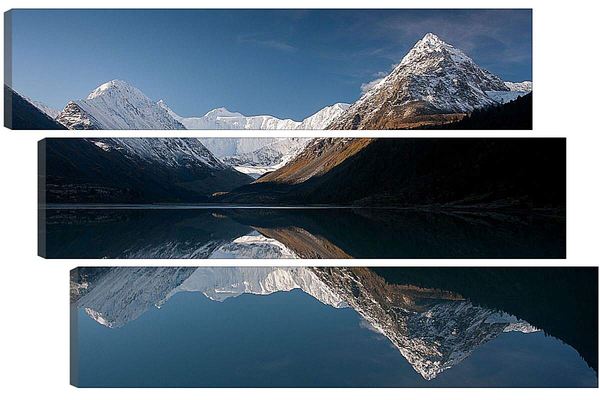 Модульная картина - Гора Белуха 2. Республика Алтай