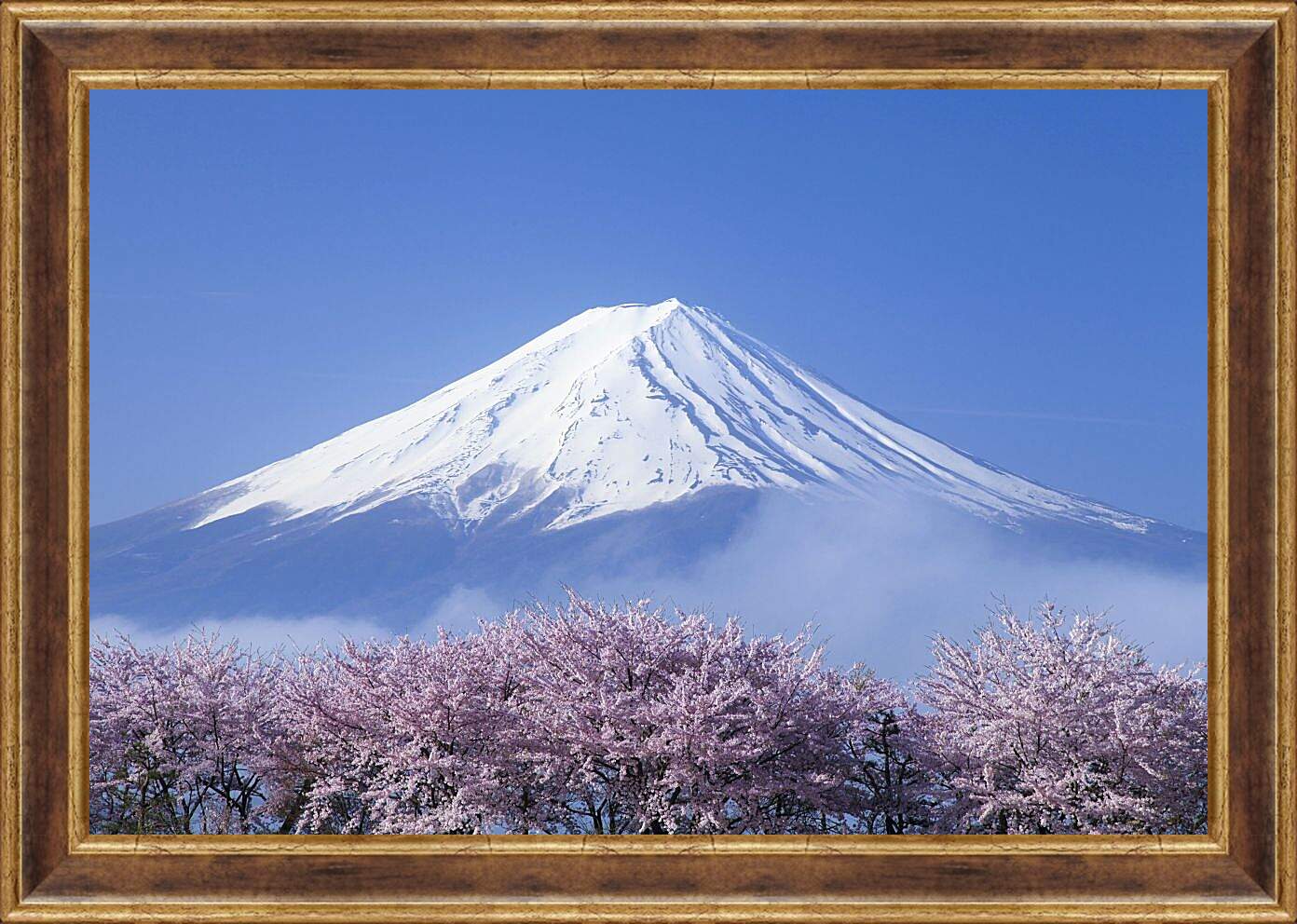 Картина в раме - Гора Фудзияма 2. Япония