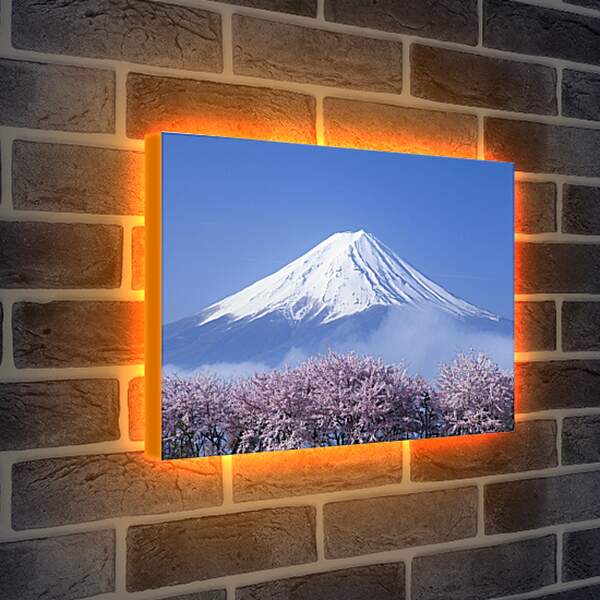 Лайтбокс световая панель - Гора Фудзияма 2. Япония