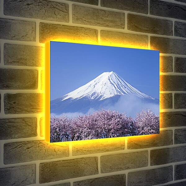 Лайтбокс световая панель - Гора Фудзияма 2. Япония