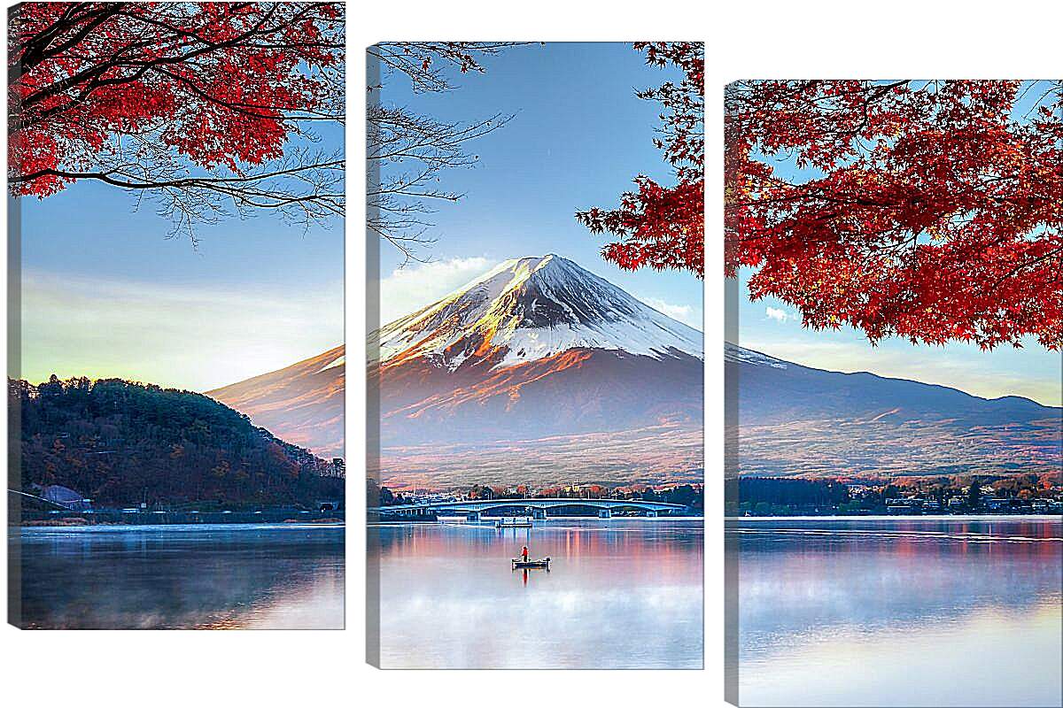Модульная картина - Гора Фудзияма 1. Япония