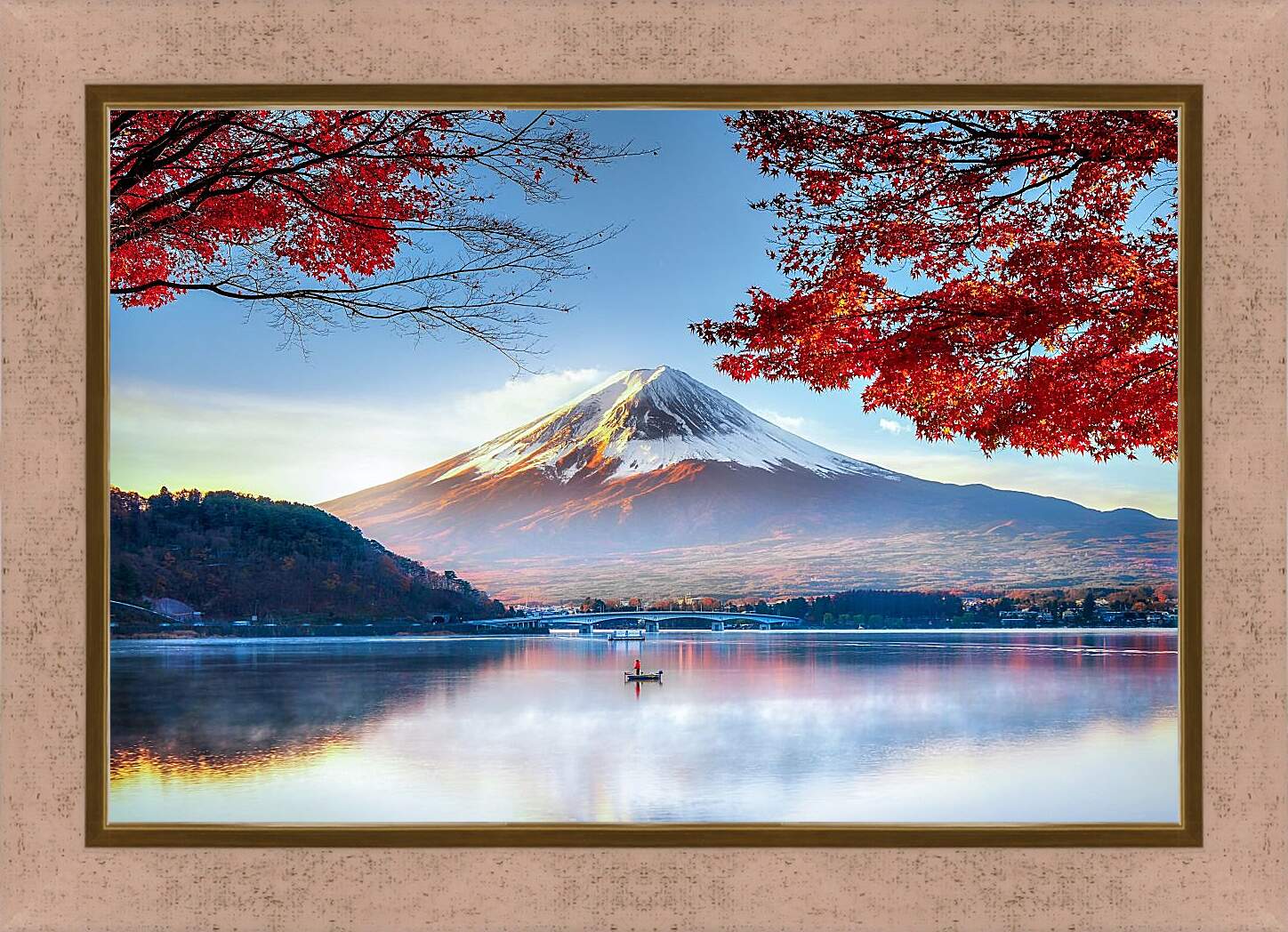 Картина в раме - Гора Фудзияма 1. Япония