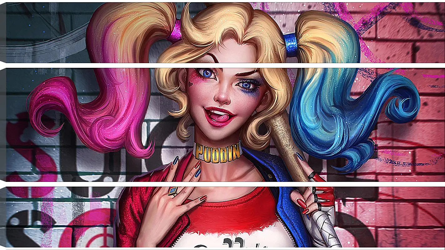 Модульная картина - Харли Квинн (Harley Quinn)