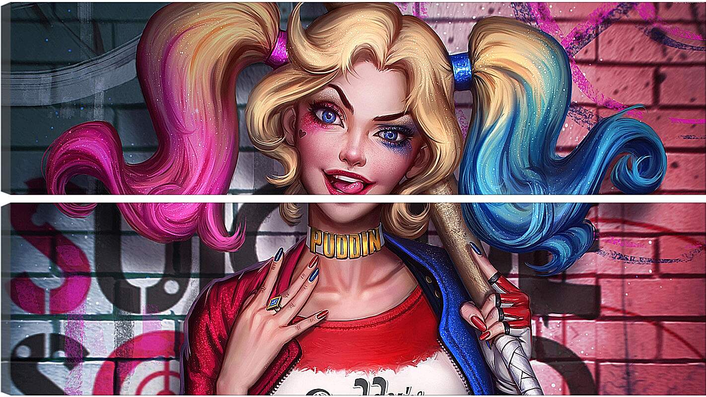 Модульная картина - Харли Квинн (Harley Quinn)